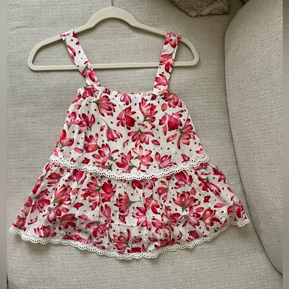 Skies are blue babydoll top - Picture 4 of 4